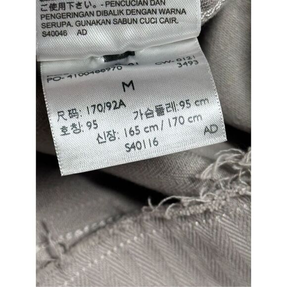 NWT LEVI’S Premium Half-All Oversized raw hem premium Japan Trucker Jacket sz m - Picture 9 of 10